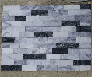 Beige/Black/White/Rusty Culture Stone Wall Panel