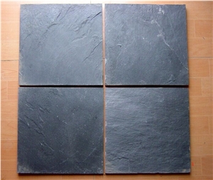 Black Slate Natural Cultural Stone for Flooring Tiles