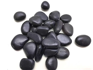 Decorative Black Pebble Stone for Landscaping