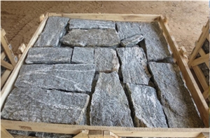 Natural White Grey Granite Culture Stone Tiles