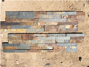 Gold Rush Ledge Wall Stone Panels