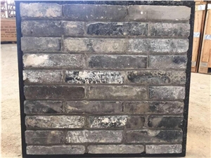 Reclaimed Antique Bricks Stacked Stone
