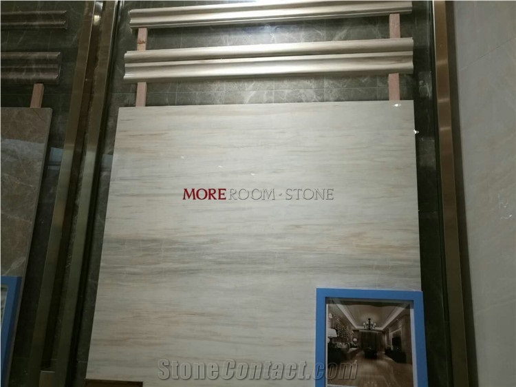 Moreroom Stone Water Jet Marble Look Porcelain Tile Design for Floor