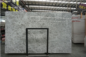 Silver Fox Grey Marble Polished Slab and Tile