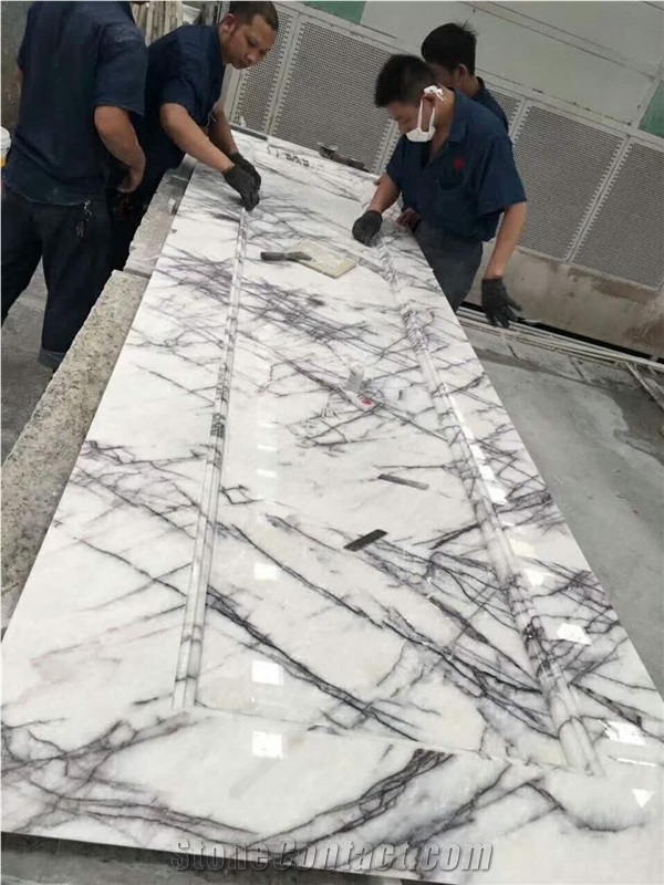Fatancy Lilac Marble for Interior Decoration
