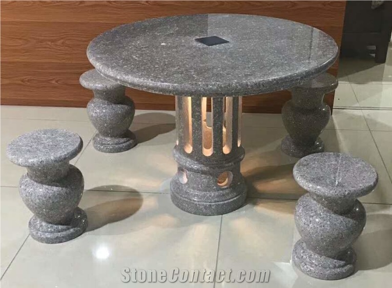 Solar Granites Stones Table Sets Setts Table Benches Table Seats