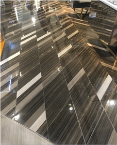Tobacco Brown(Vein Cut),Canada Stripe Marble,Interior,Floor,Wall Tiles