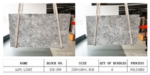 Grey Marble Tiles from China/Alps Grey/ Natural Building Stone/Wall