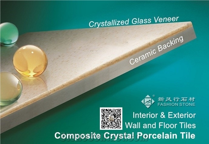 Super Black Composite Crystal Porcelain Tiles,Wall & Floor Cladding