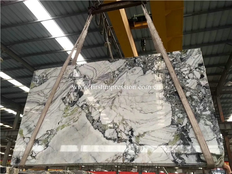 China White Beauty Marble/Jade Marble Slabs&Tiles/Ice Connect Marble