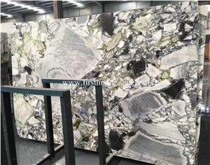 Chinese White Beauty Marble/Jade Marble Slabs&Tiles/Ice Connect Marble