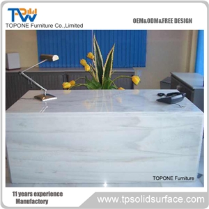 High End Reception Counter Office Furniture Design in Exclusive Shape