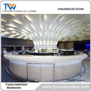 Modern Led Commercial Reception Bar Counter for Sale