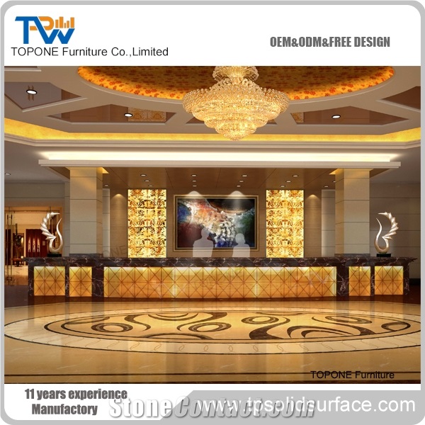 Modern Led Commercial Reception Bar Counter for Sale