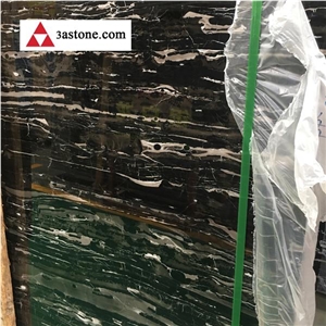 Silver Dragon White Marble Slabs,Chine Black and White Marble Slab