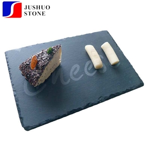 Black Slate Cheese Board Dishes Plates for Dinner Set Material Usage