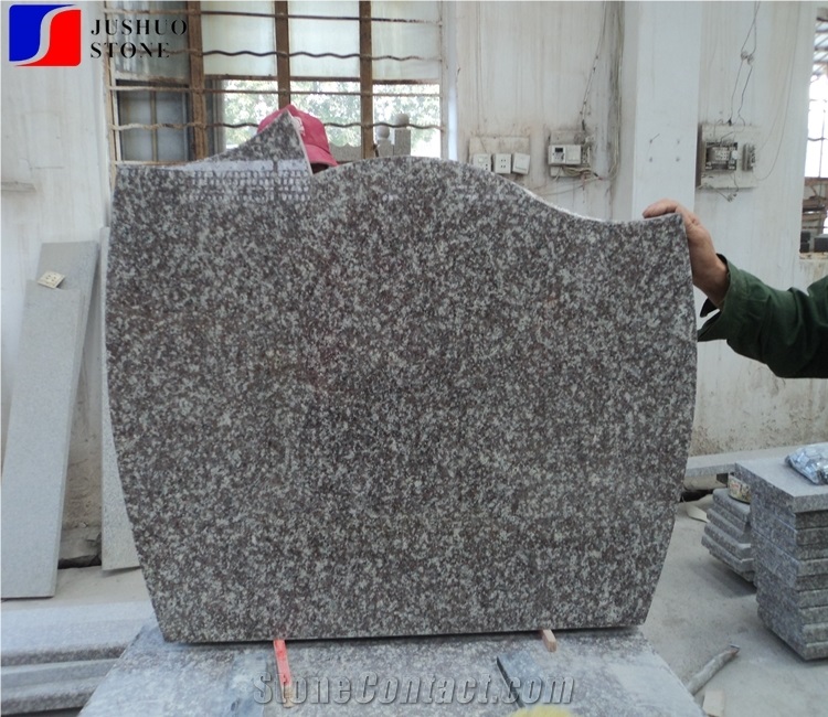 China G664 Polish Red Granite Stone Monument & Tombstone Gravestone