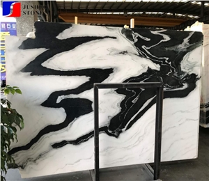 China Panda Marble,Landscape Paintings Marble Slab for Wall,Flooring