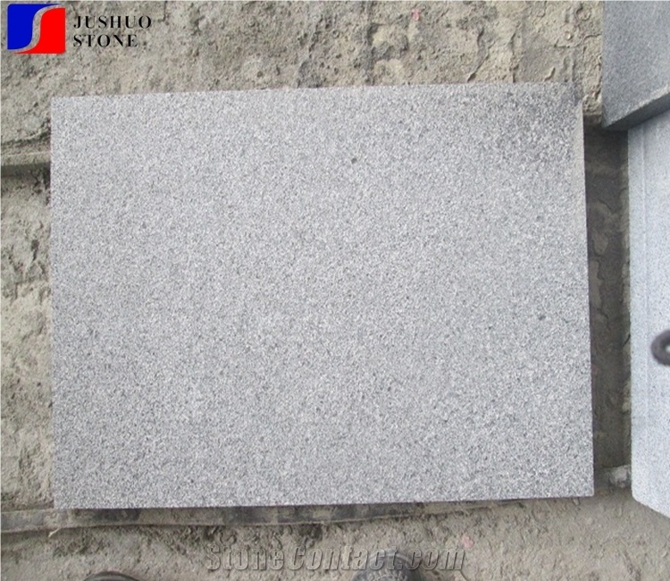 Dark Barry Grey China Jasberg Granite G654 Original Flamed Tile Paving