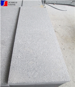 Flamed G654/Flake Grey/New Jasberg Granite Stair/Step China Nero Tiles