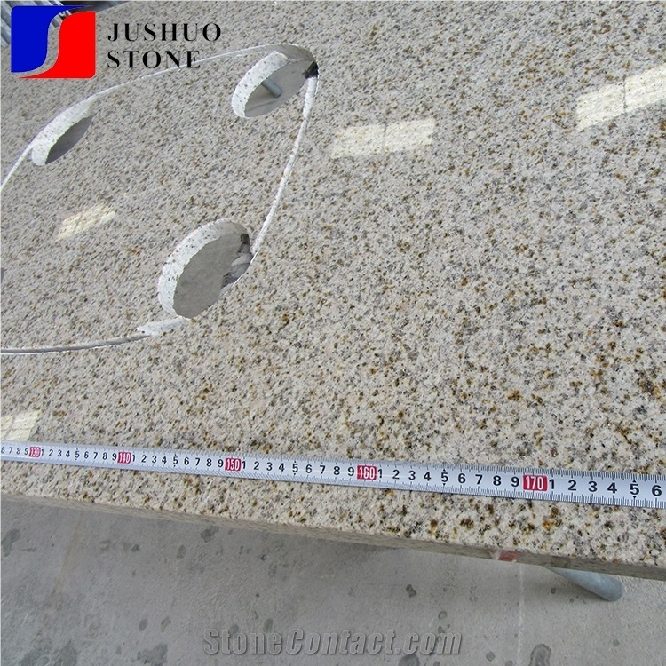 G682 Granite,Padang Giallo Yellow Granite Slabs Tiles Counter Top