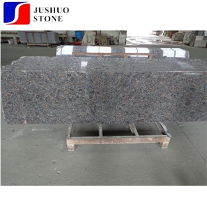 Giallo California Brown Pearl Granite Slabs Tiles for Countertop