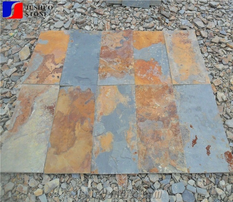 Rusty Slate Tiles,Slate Flooring Tile on Sale,Walkway Paver Covering