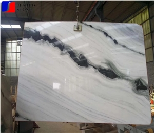 Sonal White Marble,China Panda White Marble Testing Slab for Walling