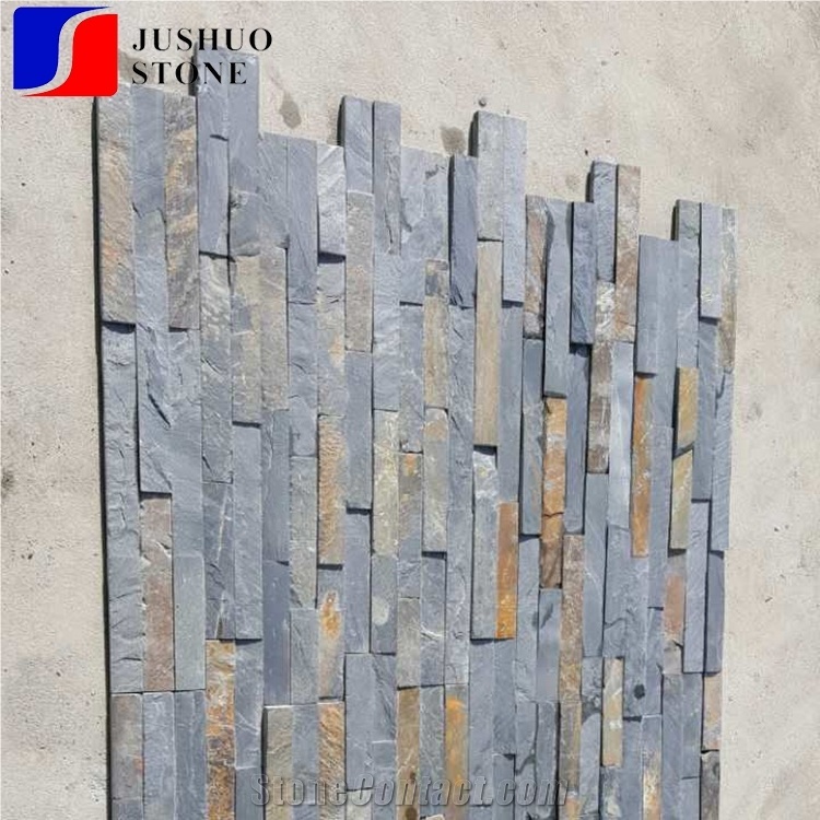 Split Surface Durable Natural Rusty Culture Stone Slate Wall Tile Sale