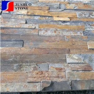 Split Surface Durable Natural Rusty Culture Stone Slate Wall Tile Sale