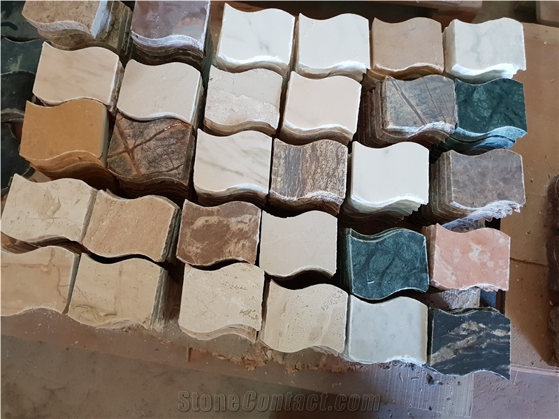 Marble Polished Mosaic Tiles