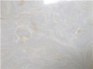 Amber White Jade Artificial Onyx Engineered Stone Slabs&Tiles Walling