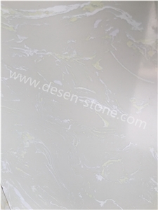 Bilis White Artificial Marble Engineered Stone Slabs&Tiles for Countertops
