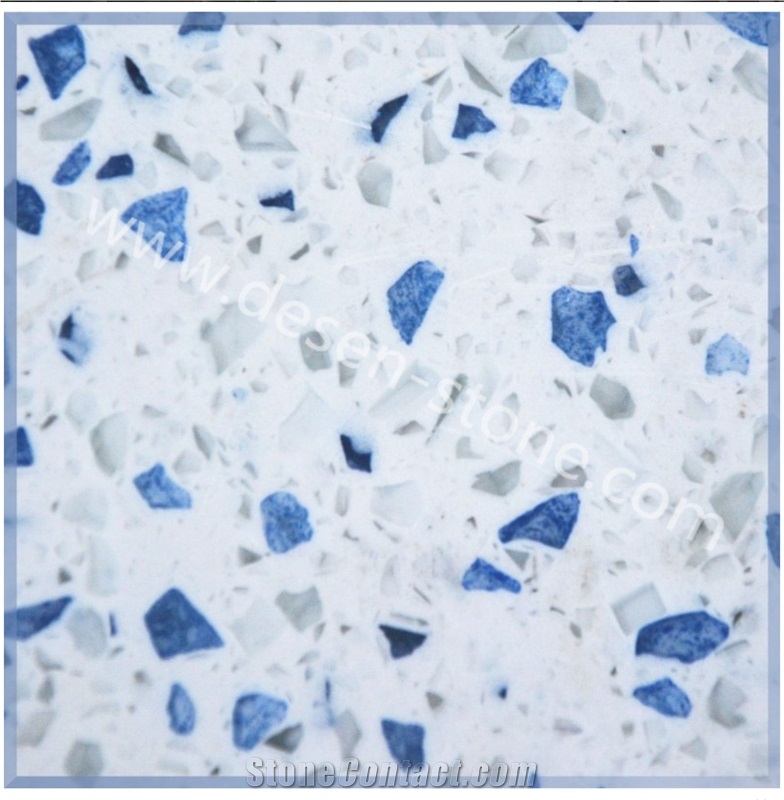 Blue Diamond Artificial Marble Man-Made/Manufactured Stone Slabs&Tiles