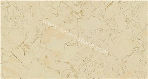 Coast Beige Quartz Stone/Artificial Marble Stone Slabs&Tiles Skirtings