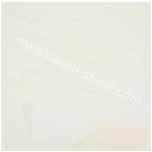 Galicer White Jade Artificial Marble Man-Made Stone Slabs&Tiles Floor