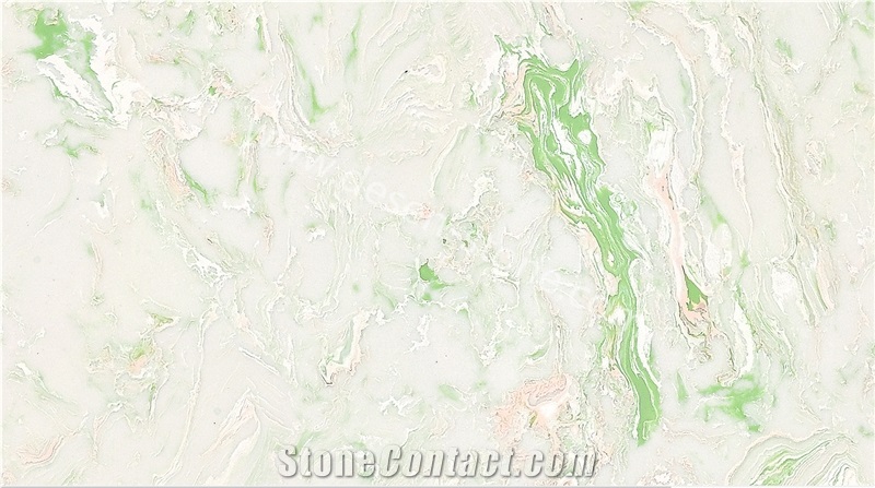 Green Beauty Artificial Marble Stone Slabs&Tiles Flooring