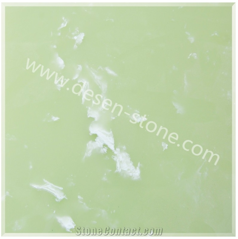 Green Faux Onyx Stone/Artificial Onyx Stone Slabs&Tiles