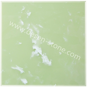 Green Faux Onyx Stone/Artificial Onyx Stone Slabs&Tiles