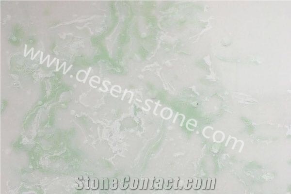 Green Onyx Artificial Onyx Engineered Stone Slabs&Tiles Book Matching