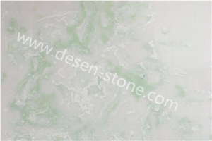 Green Onyx Quartz Stone/Artificial Marble Stone Slabs&Tiles