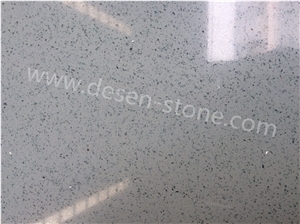 Ice Blue Diamond Quartz Stone/Artificial Marble Stone Slabs&Tiles Wall