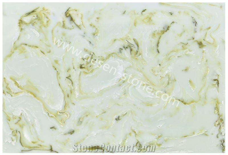 Light Green Onyx Artificial Onyx Man-Made/Manufactured Stone Slabs