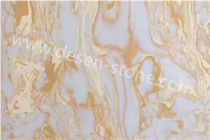 Longteng Wanli Quartz Stone/Artificial Marble Stone Slabs&Tiles Linear