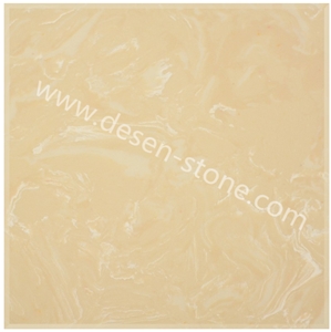 Madsion Gold Beige Artificial Marble Man-Made/Manufactured Stone Slabs