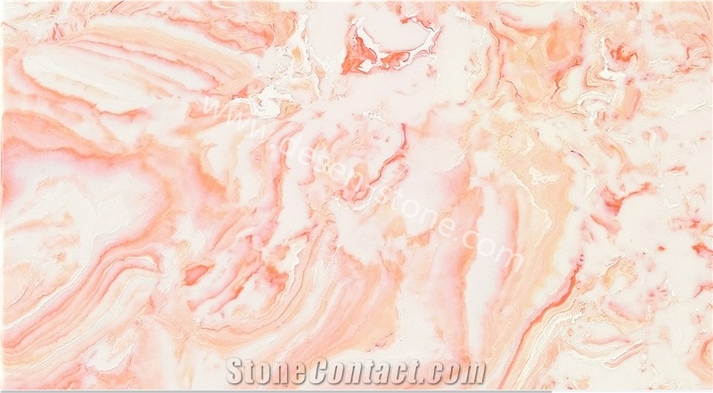Multicolor Red Onyx Artificial Onyx Man-Made/Manufactured Stone Slabs