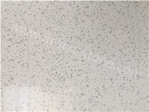 New White Diamond Artificial Marble Engineered Stone Slabs&Tiles Floor