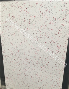 Red Diamond Artificial Marble Engineered Stone Slabs&Tiles for Vanity Tops