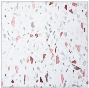 Red Diamond Quartz Stone/Artificial Marble Stone Slabs&Tiles Flooring