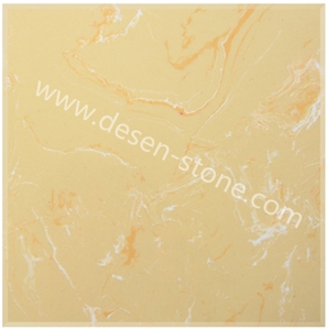 Shangrila Beige Artificial Marble Man-Made/Manufactured Stone Slabs
